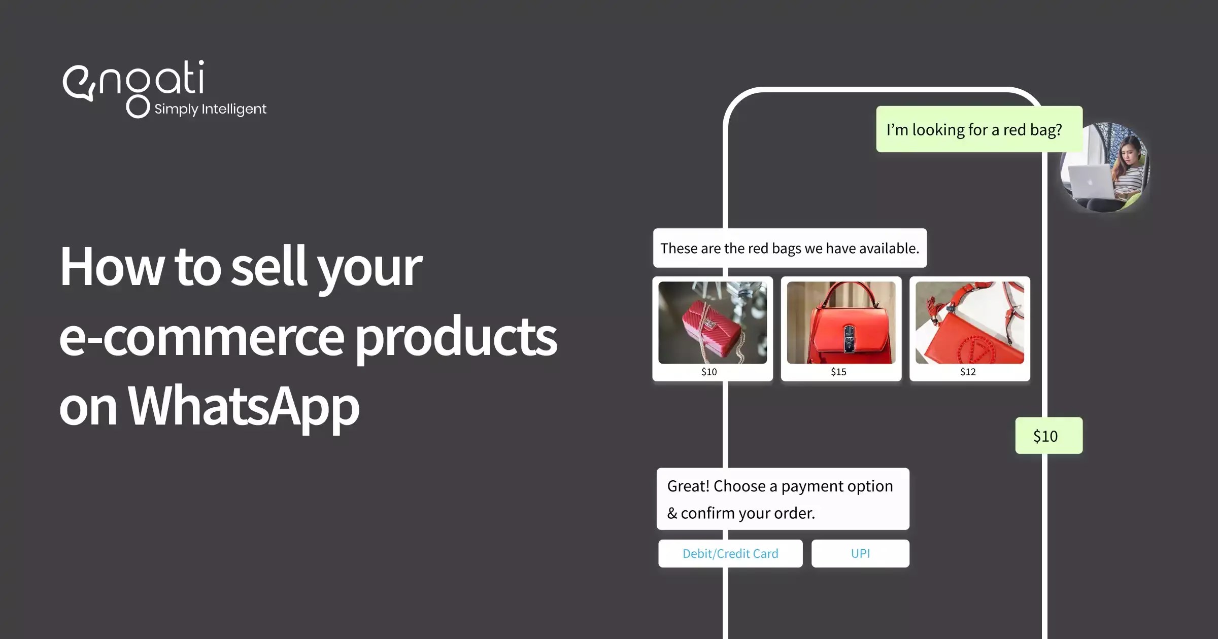 How to sell your products on WhatsApp Engati